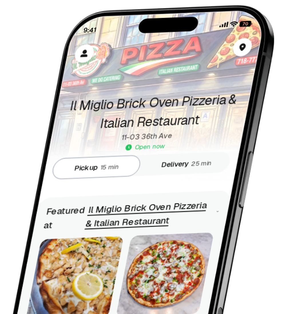 Il Miglio Brick Oven Pizzeria & Italian Restaurant app preview