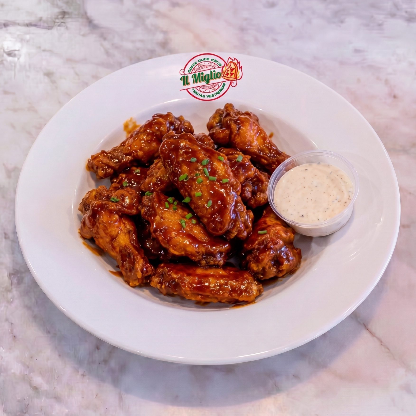 BBQ Wings (10 pieces).