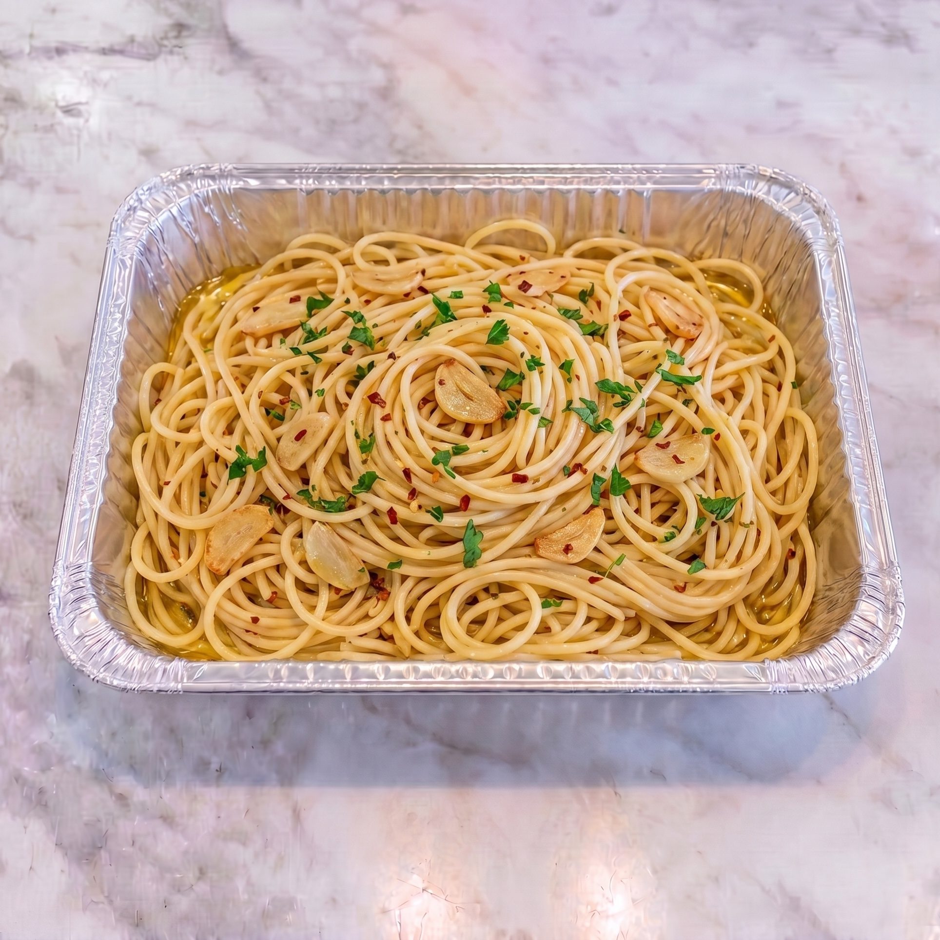 Garlic & Oil.