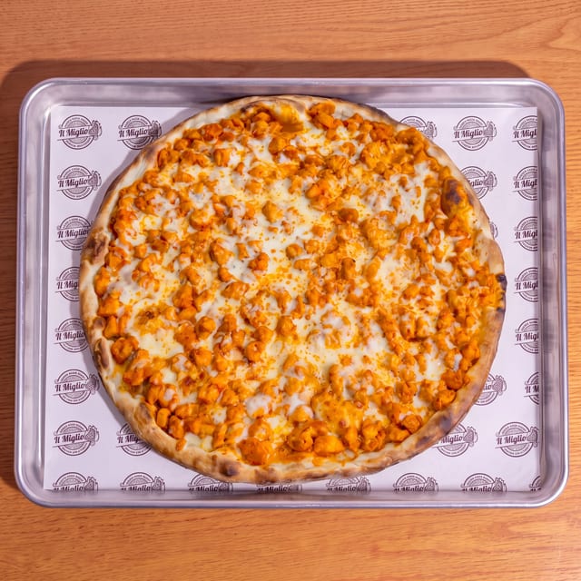 Buffalo Chicken Pizza.