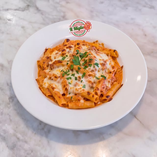 Baked Ziti Pasta.