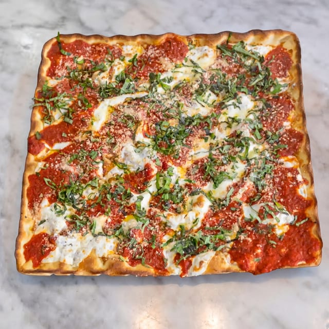 Grandpa Sicilian Pie.