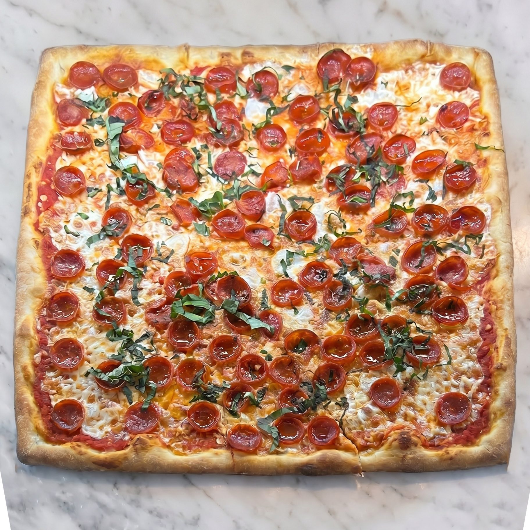 Vodka Sauce, Small Pepperoni Cup.