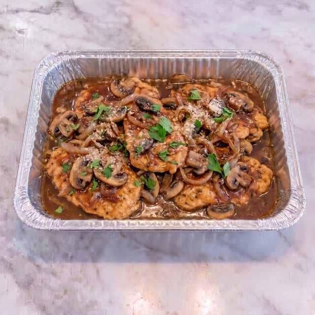 Chicken Marsala.
