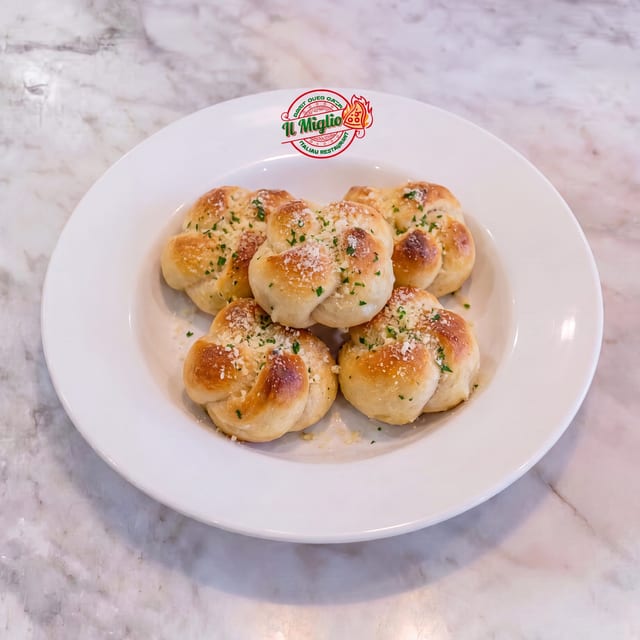 Garlic Knots (5 Pieces).