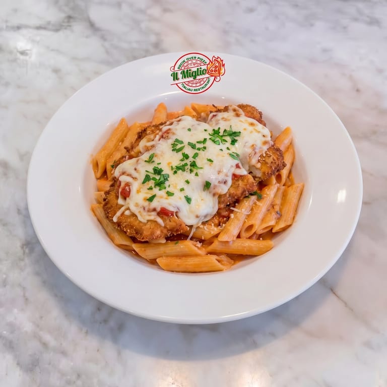 Delicious Chicken Parmesan Awaits