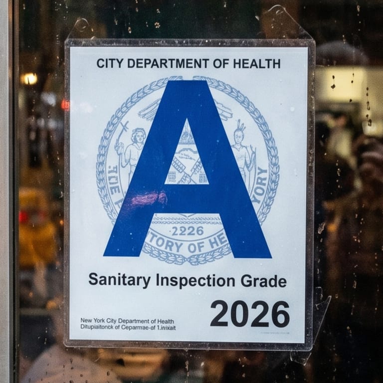 Sanitary Inspection Grade