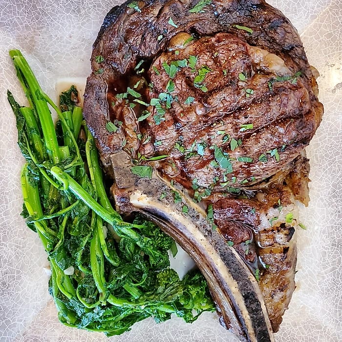 Ribeye Steak.
