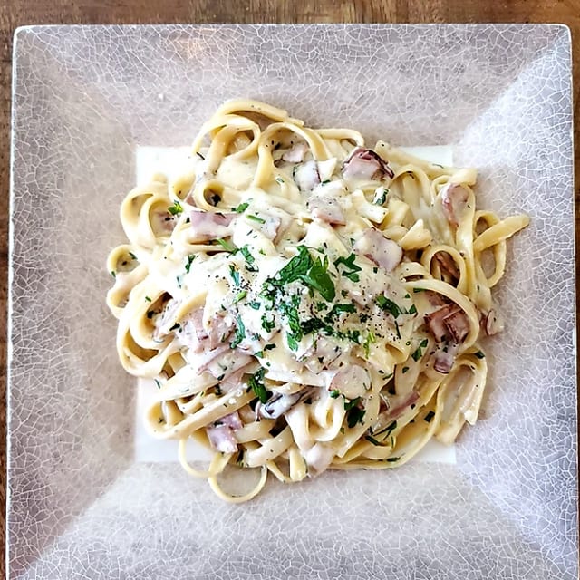 Pasta Alla Carbonara.