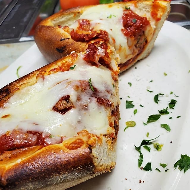 Eggplant Parm Hero.