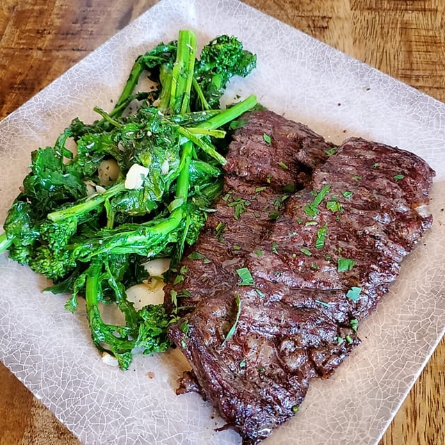 Skirt Steak.
